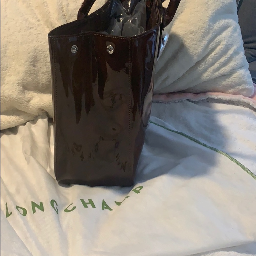 Longchamp Large Patent Tote - Picture 7 of 8